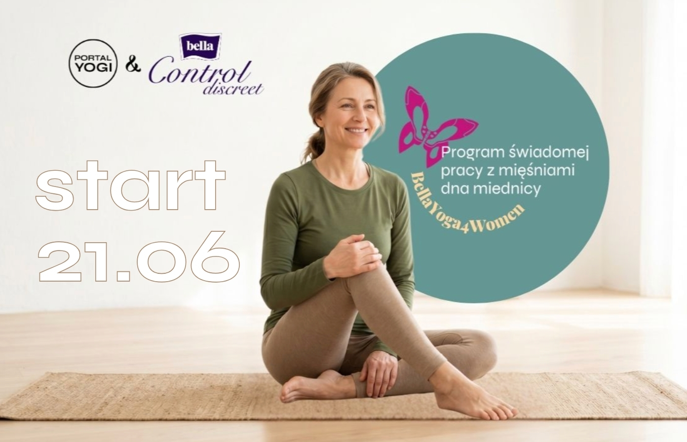 Darmowy program Bella Yoga 4 Women. Dołącz i podaj dalej.